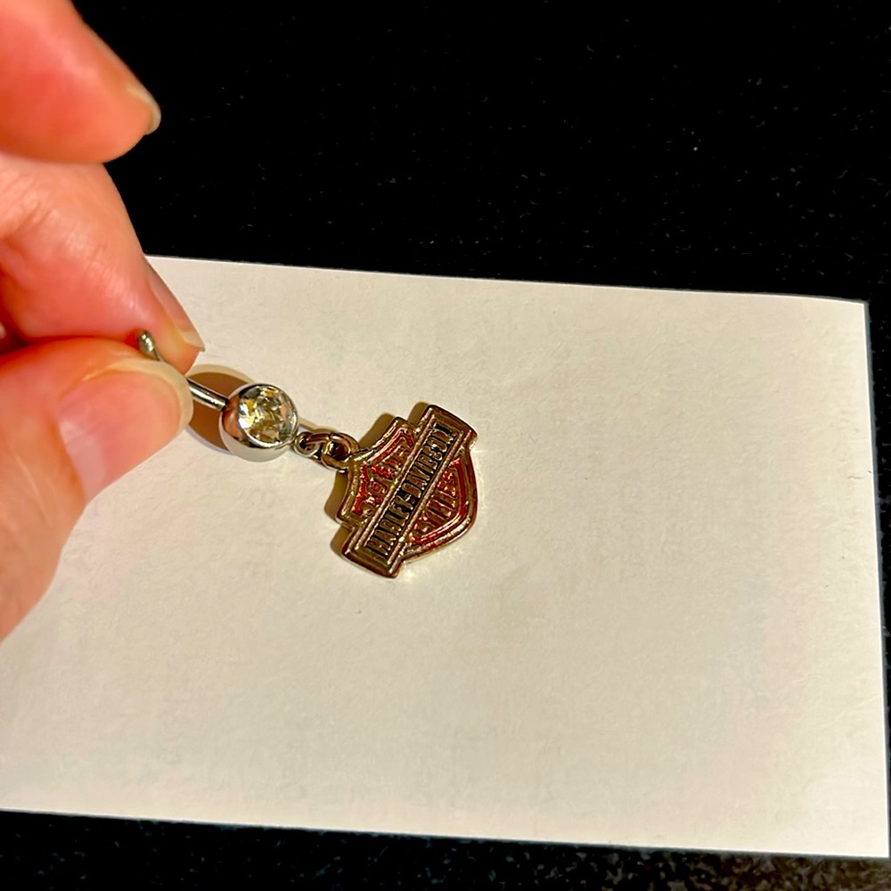 Harley-Davidson Belly Button Ring - image 2